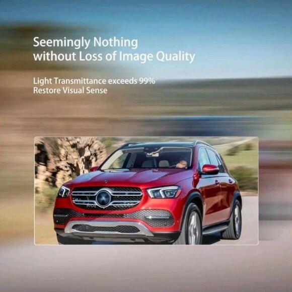 2024 Mercedes GLE Screen Protector 2020-24 GLE GLS 18-23 AMG GT 2PC Tempered Gla - Picture 5 of 11